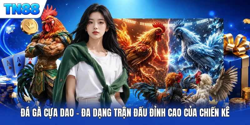 Đá Gà Cựa Dao - Đa Dạng Trận Đấu Đỉnh Cao Của Chiến Kê