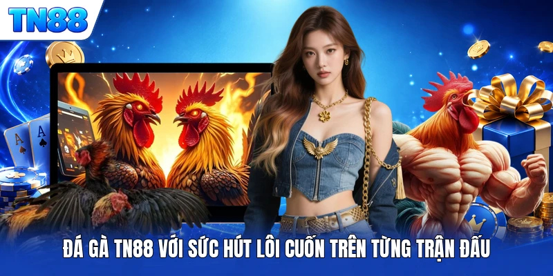 Đá gà TN88 với sức hút lôi cuốn trên từng trận đấu