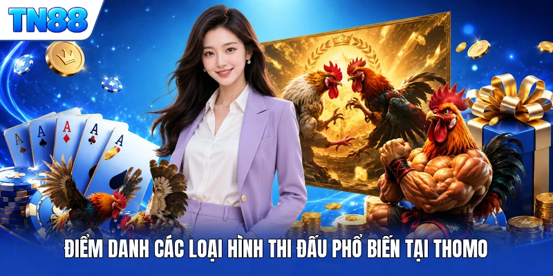 Điểm danh các loại hình thi đấu phổ biến tại Thomo